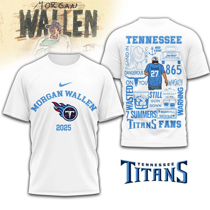 [SPECIAL OFFER] NEW CUSTOMIZED NFL31 TST TENNESSEE TITANS T-SHIRT | MULTIPLE COLORS AVAILABLE