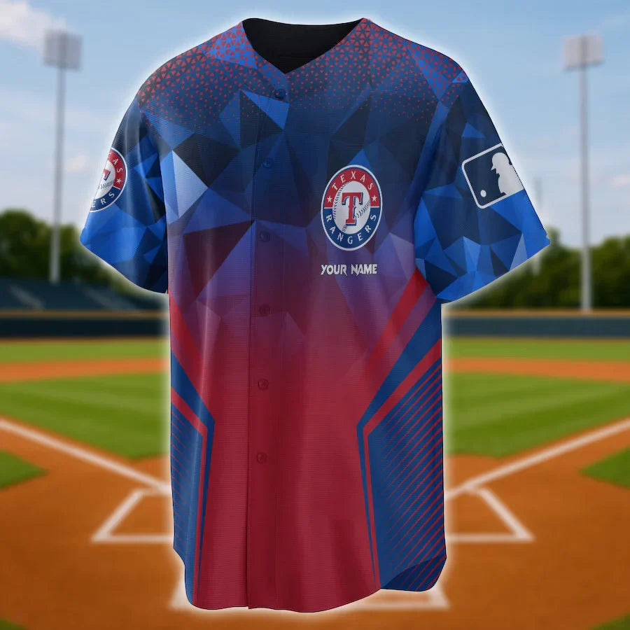 [FLASH SALE] NEW CUSTOMIZED MLB08 TX RANGERS BASEBALL JERSEY