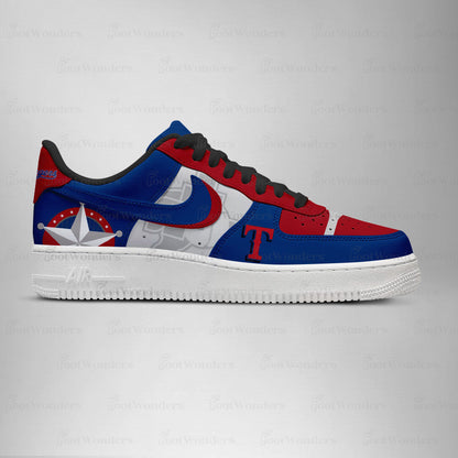 [FLASH SALE] NEW CUSTOMIZED MLB08 TX RANGERS AF1 SHOES
