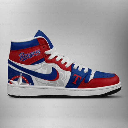 [FLASH SALE] NEW CUSTOMIZED MLB08 TX RANGERS AIR JORDAN SNEAKERS