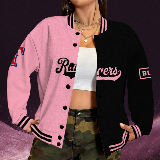 [FLASH SALE] NEW CUSTOMIZED MLB08 TRS TEXAS RANGERS SATIN VARSITY & BASEBALL JACKET