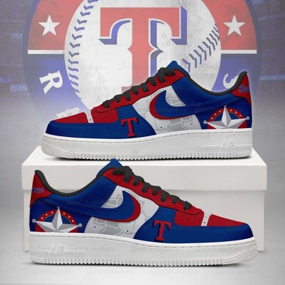 [FLASH SALE] NEW CUSTOMIZED MLB08 TX RANGERS AF1 SHOES