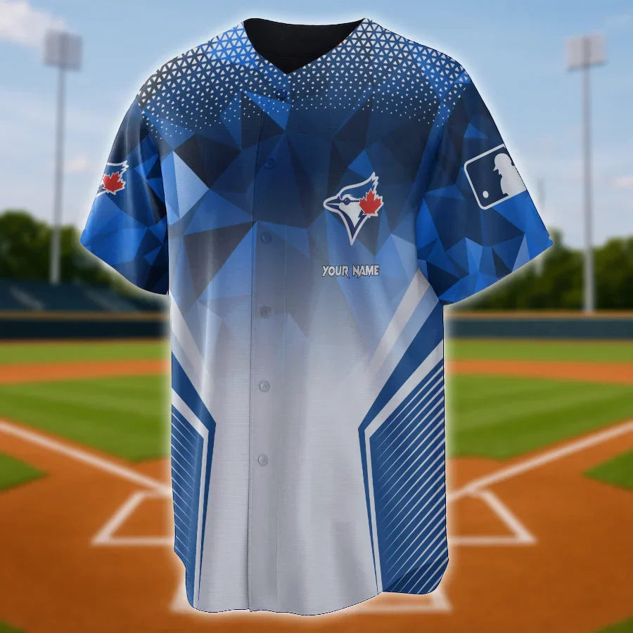 [FLASH SALE] NEW CUSTOMIZED MLB12 TR BLUE JAYS BASEBALL JERSEY