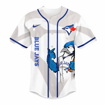 [FLASH SALE] NEW CUSTOMIZED MLB12 TR BLUE JAYS BASEBALL JERSEY
