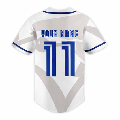 [FLASH SALE] NEW CUSTOMIZED MLB12 TR BLUE JAYS BASEBALL JERSEY