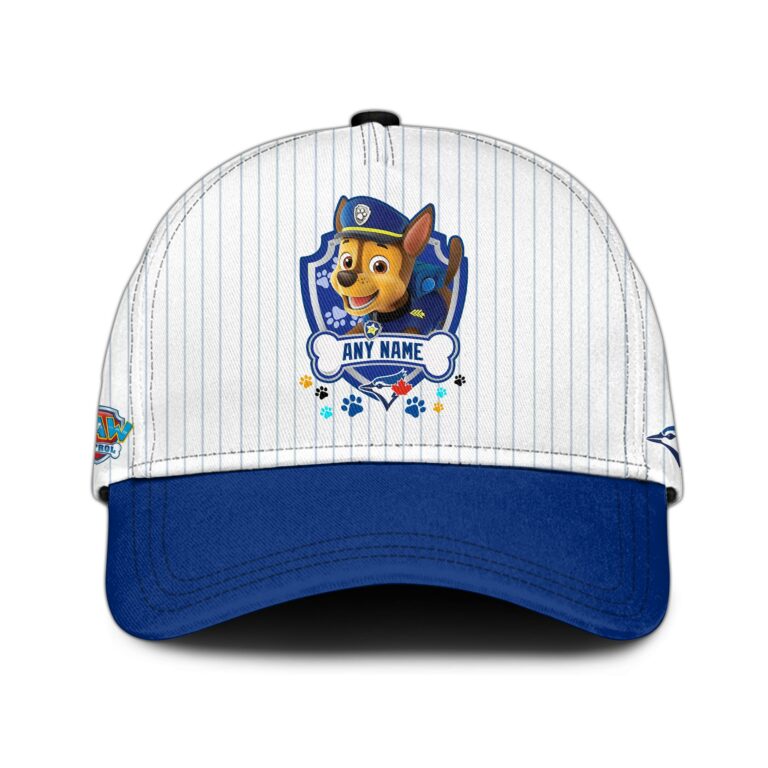 [FLASH SALE] NEW CUSTOMIZED MLB12 TBJ TORONTO BLUE JAYS x PAW PATROL BASEBALL JERSEY & CAP