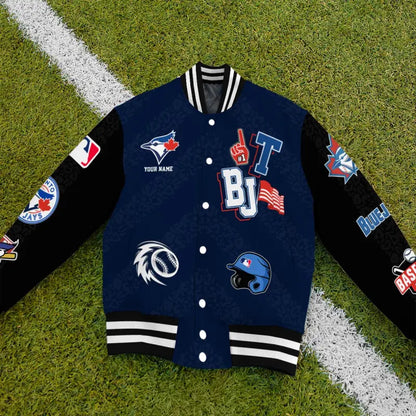 [FLASH SALE] NEW CUSTOMIZED MLB12 TBJ TORONTO BLUE JAYS UNISEX T-SHIRT, POLO, HOODIE & JACKETS