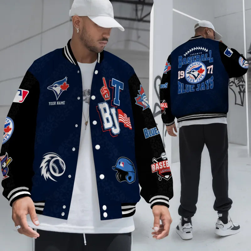 [FLASH SALE] NEW CUSTOMIZED MLB12 TBJ TORONTO BLUE JAYS UNISEX T-SHIRT, POLO, HOODIE & JACKETS