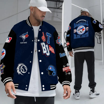 [FLASH SALE] NEW CUSTOMIZED MLB12 TBJ TORONTO BLUE JAYS UNISEX T-SHIRT, POLO, HOODIE & JACKETS