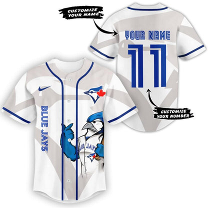[FLASH SALE] NEW CUSTOMIZED MLB12 TR BLUE JAYS BASEBALL JERSEY