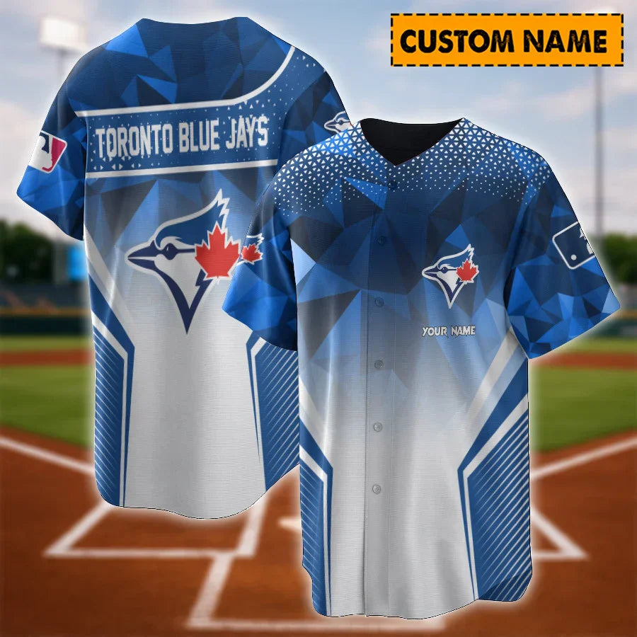 [FLASH SALE] NEW CUSTOMIZED MLB12 TR BLUE JAYS BASEBALL JERSEY