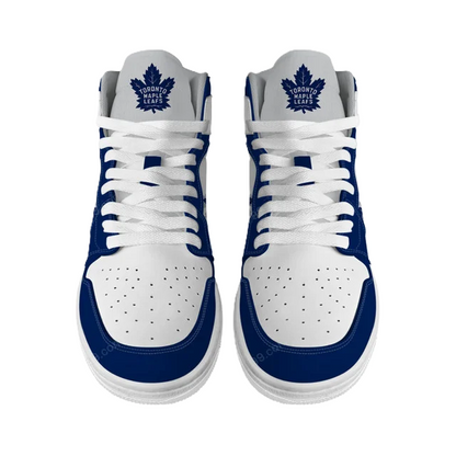 [SUPER SALE] NEW CUSTOMIZED NHL23 TM LEAFS AIR JORDAN SNEAKERS