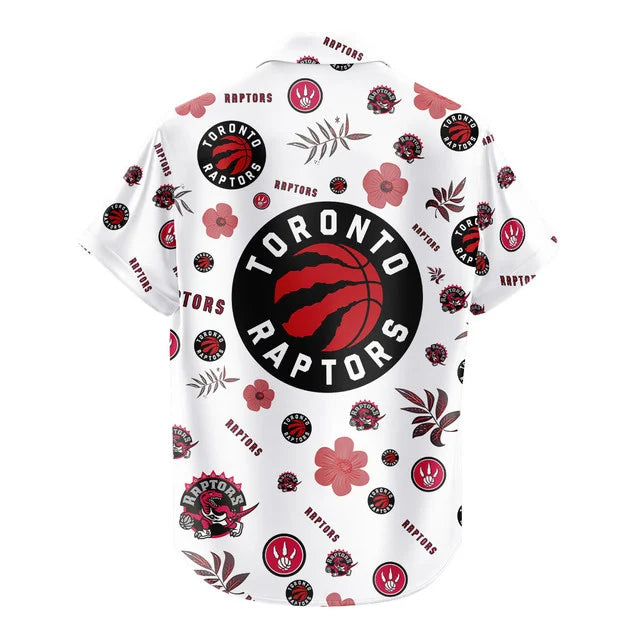 [HOT DEAL] NEW CUSTOMIZED NBA24 TRA TORONTO RAPTORS UNISEX HAWAIIAN SHIRT & SHORTS SET