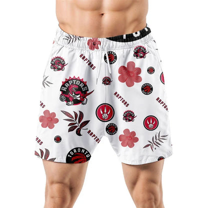 [HOT DEAL] NEW CUSTOMIZED NBA24 TRA TORONTO RAPTORS UNISEX HAWAIIAN SHIRT & SHORTS SET
