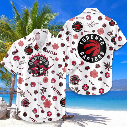 [HOT DEAL] NEW CUSTOMIZED NBA24 TRA TORONTO RAPTORS UNISEX HAWAIIAN SHIRT & SHORTS SET