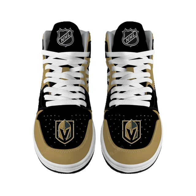 [SUPER SALE] NEW CUSTOMIZED NHL04 VG KNIGHTS AIR JORDAN SNEAKERS