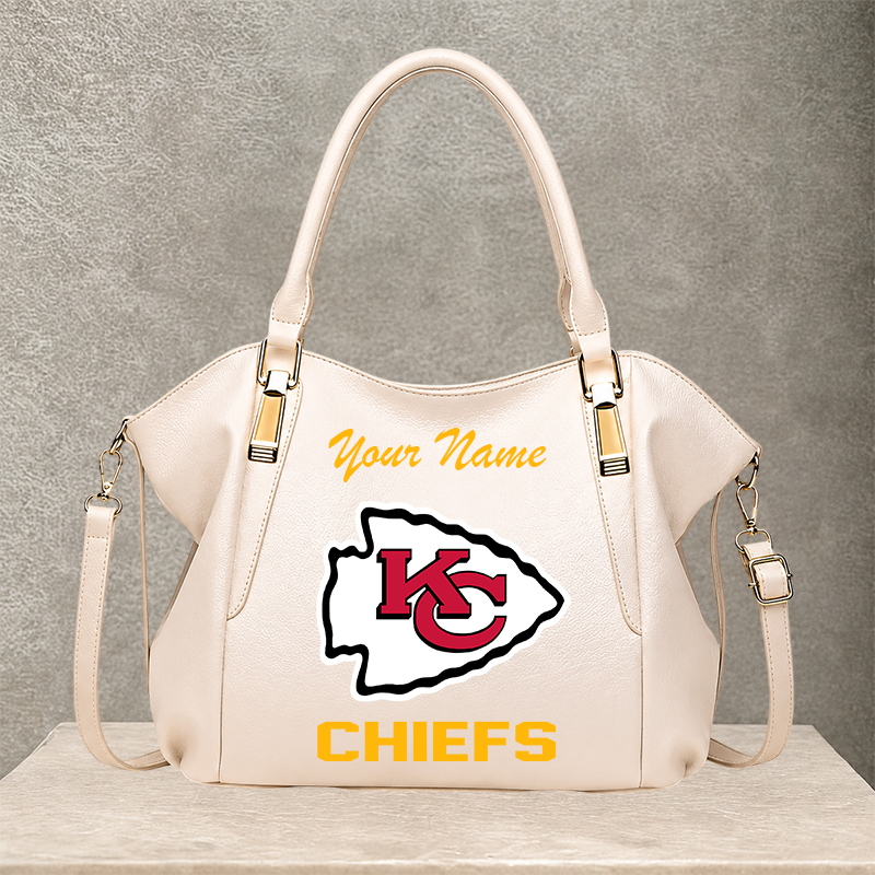[SPECIAL OFFER] NEW CUSTOMIZED NFL01 KCC KANSAS CITY CHIEFS SHOULDER HANDBAG