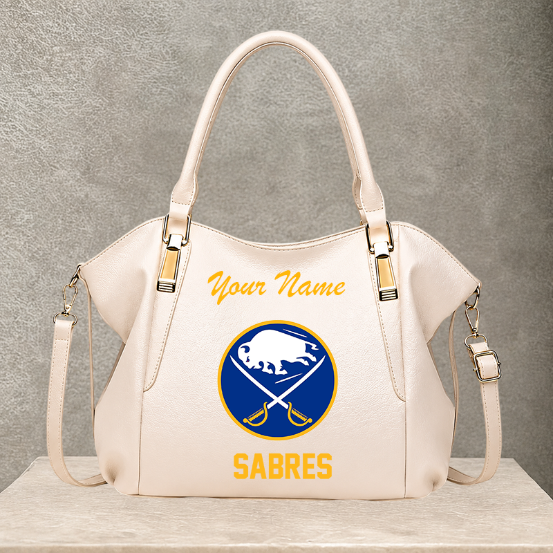 [SUPER SALE] NEW CUSTOMIZED NHL28 BFS BUFFALO SABRES SHOULDER HANDBAG