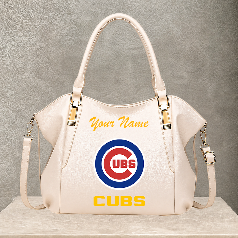 [FLASH SALE] NEW CUSTOMIZED MLB04 CCS CHICAGO CUBS SHOULDER HANDBAG