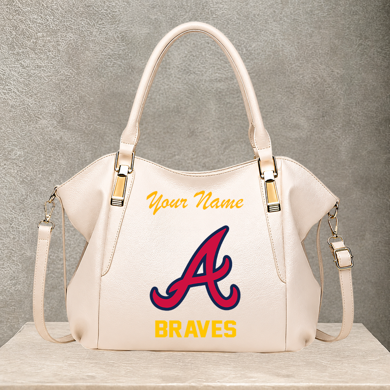 [FLASH SALE] NEW CUSTOMIZED MLB09 ABS ATLANTA BRAVES SHOULDER HANDBAG