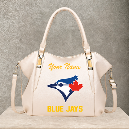 [FLASH SALE] NEW CUSTOMIZED MLB12 TBJ TORONTO BLUE JAYS SHOULDER HANDBAG