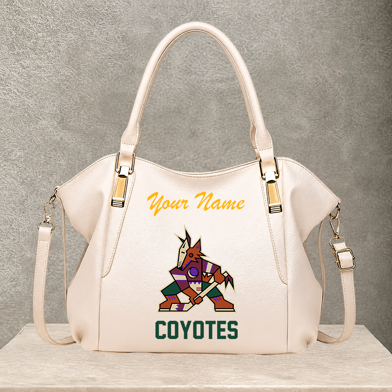 [SUPER SALE] NEW CUSTOMIZED NHL30 AZC ARIZONA COYOTES SHOULDER HANDBAG