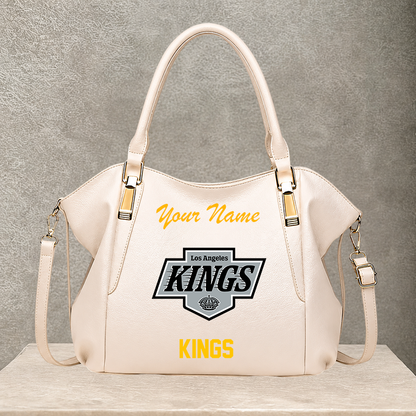 [SUPER SALE] NEW CUSTOMIZED NHL16 LAK LOS ANGELES KINGS SHOULDER HANDBAG