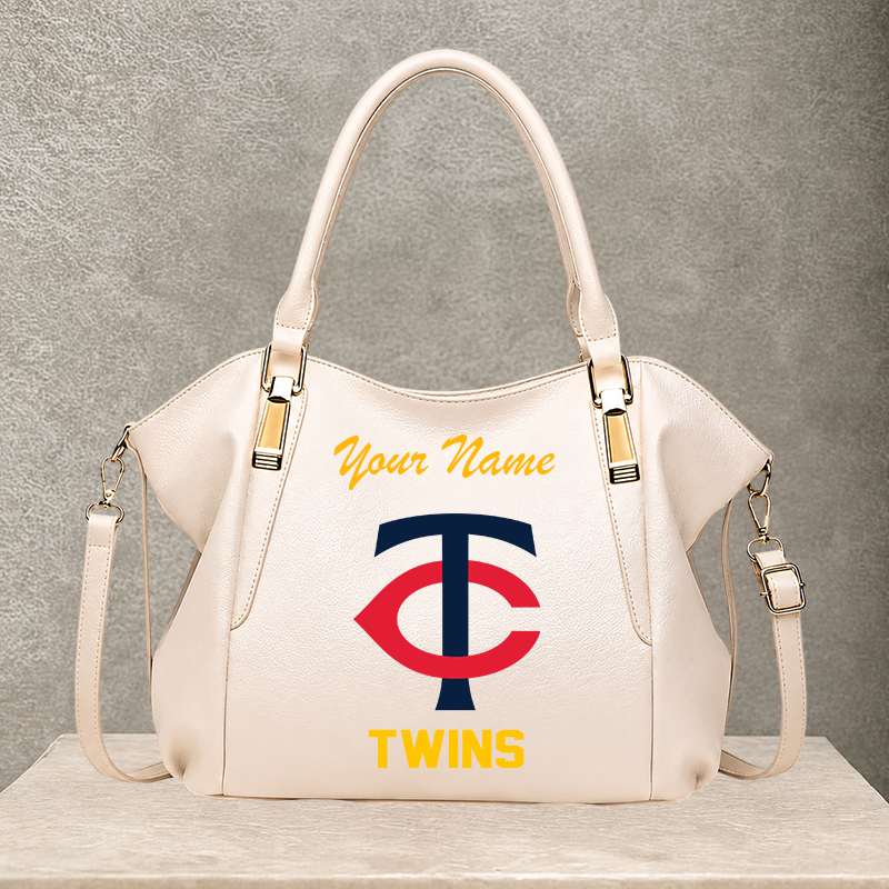 [FLASH SALE] NEW CUSTOMIZED MLB22 MTS MINNESOTA TWINS SHOULDER HANDBAG