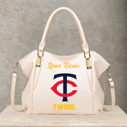 [FLASH SALE] NEW CUSTOMIZED MLB22 MTS MINNESOTA TWINS SHOULDER HANDBAG