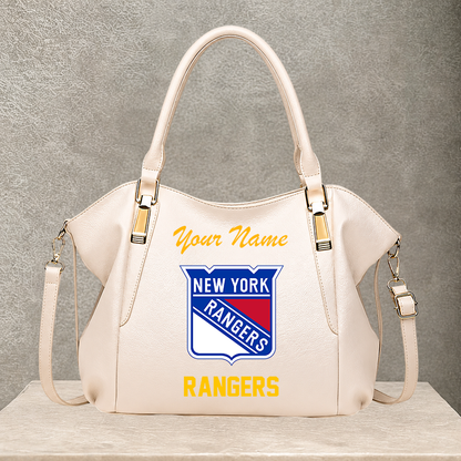 [SUPER SALE] NEW CUSTOMIZED NHL24 NYR NEW YORK RANGERS SHOULDER HANDBAG