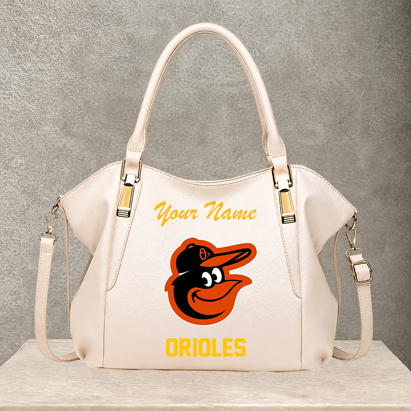 [FLASH SALE] NEW CUSTOMIZED MLB25 BOS BALTIMORE ORIOLES SHOULDER HANDBAG