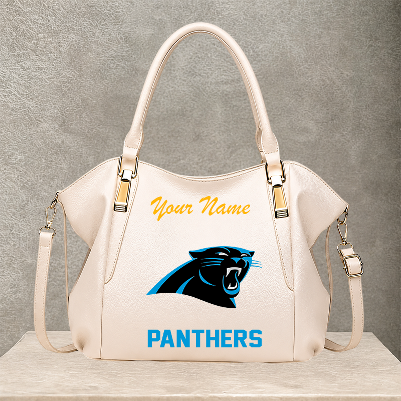 [SPECIAL OFFER] NEW CUSTOMIZED NFL23 CLP CAROLINA PANTHERS SHOULDER HANDBAG
