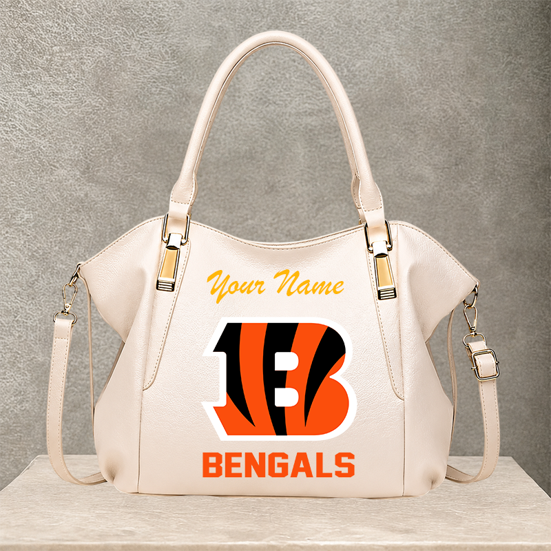 [SPECIAL OFFER] NEW CUSTOMIZED NFL16 CCB CINCINNATI BENGALS SHOULDER HANDBAG