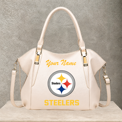 [SPECIAL OFFER] NEW CUSTOMIZED NFL14 PSB PITTSBURGH STEELERS SHOULDER HANDBAG