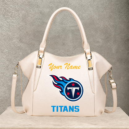 [SPECIAL OFFER] NEW CUSTOMIZED NFL31 TST TENNESSEE TITANS SHOULDER HANDBAG