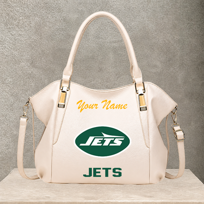 [SPECIAL OFFER] NEW CUSTOMIZED NFL25 NYJ NEW YORK JETS SHOULDER HANDBAG
