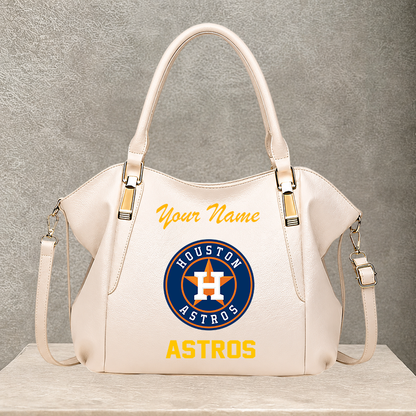 [FLASH SALE] NEW CUSTOMIZED MLB10 HAS HOUSTON ASTROS SHOULDER HANDBAG