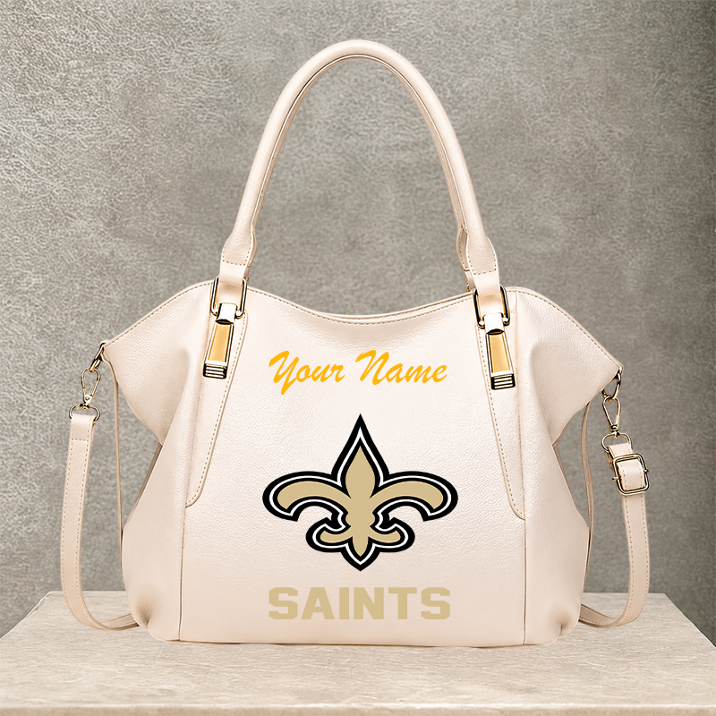 [SPECIAL OFFER] NEW CUSTOMIZED NFL24 NOS NEW ORLEANS SAINTS SHOULDER HANDBAG