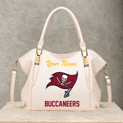 [SPECIAL OFFER] NEW CUSTOMIZED NFL10 TBB TAMPA BAY BUCCANEERS SHOULDER HANDBAG