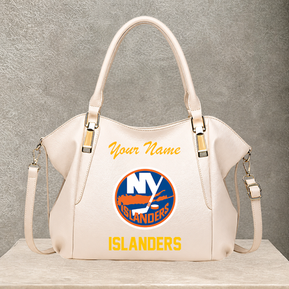 [SUPER SALE] NEW CUSTOMIZED NHL25 NYI NEW YORK ISLANDERS SHOULDER HANDBAG