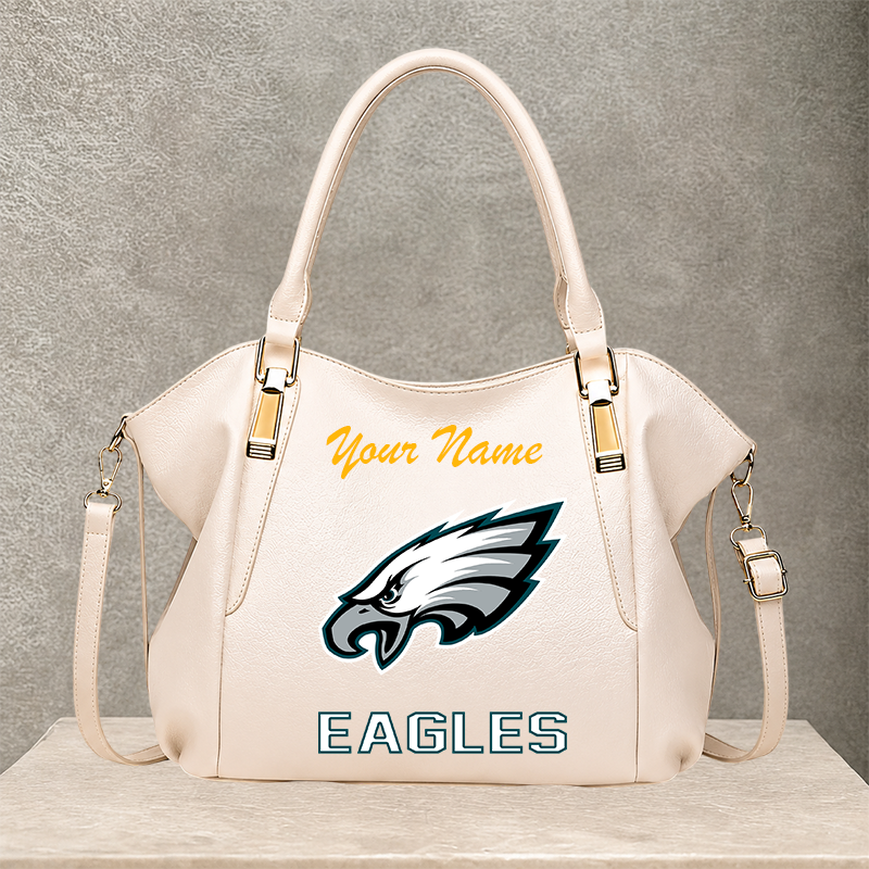 [SPECIAL OFFER] NEW CUSTOMIZED NFL02 PPE PHILADELPHIA EAGLES SHOULDER HANDBAG