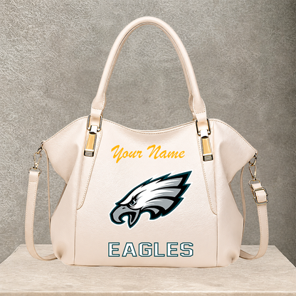 [SPECIAL OFFER] NEW CUSTOMIZED NFL02 PPE PHILADELPHIA EAGLES SHOULDER HANDBAG