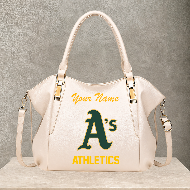 [FLASH SALE] NEW CUSTOMIZED MLB23 OAS OAKLAND ATHLETICS SHOULDER HANDBAG