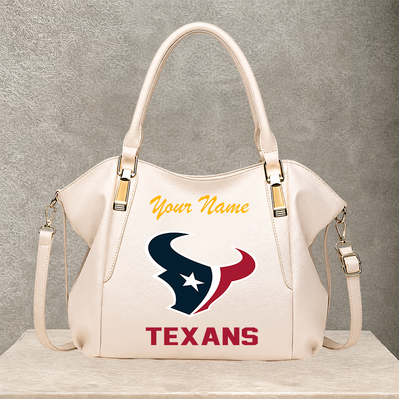 [SPECIAL OFFER] NEW CUSTOMIZED NFL15 HTT HOUSTON TEXANS SHOULDER HANDBAG