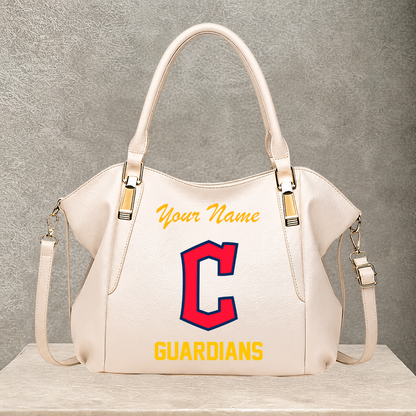 [FLASH SALE] NEW CUSTOMIZED MLB13 CGS CLEVELAND GUARDIANS SHOULDER HANDBAG