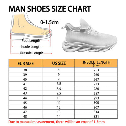 [SPECIAL OFFER] NEW CUSTOMIZED NFL03 BFB BUFFALO BILLS UNISEX CLUNKY SNEAKERS