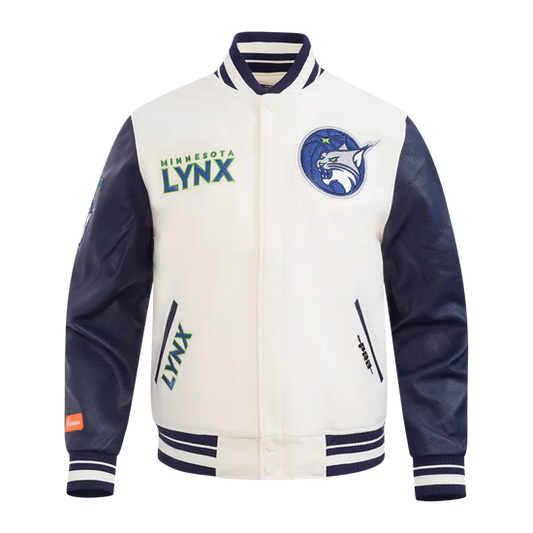 LIMITED EDITION - NEW CUSTOMIZED WNBA09 MNL MN LYNX BASEBALL JACKET, SATIN VARSITY JACKET 04