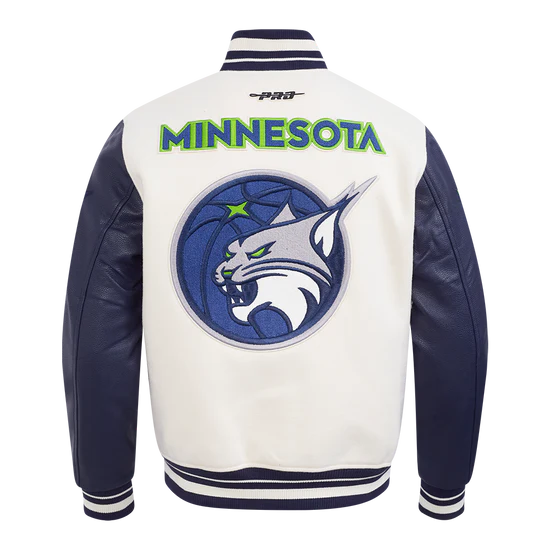 LIMITED EDITION - NEW CUSTOMIZED WNBA09 MNL MN LYNX BASEBALL JACKET, SATIN VARSITY JACKET 04