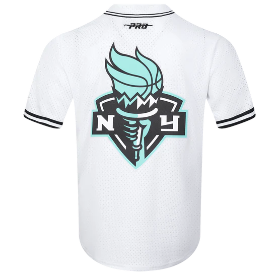 LIMITED EDITION - NEW CUSTOMIZED WNBA10 NYL NY LIBERTY BASEBALL JERSEY 03