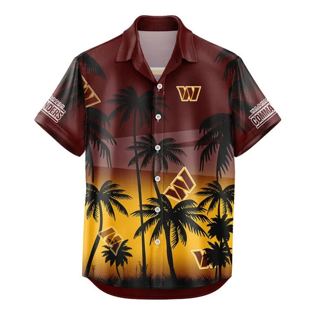 [SPECIAL OFFER] NEW CUSTOMIZED NFL12 WTC WASHINGTON COMMANDERS UNISEX HAWAIIAN SHIRT & SHORTS SET
